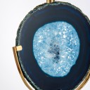 Willy Daro - Blue Agates Table Lamp